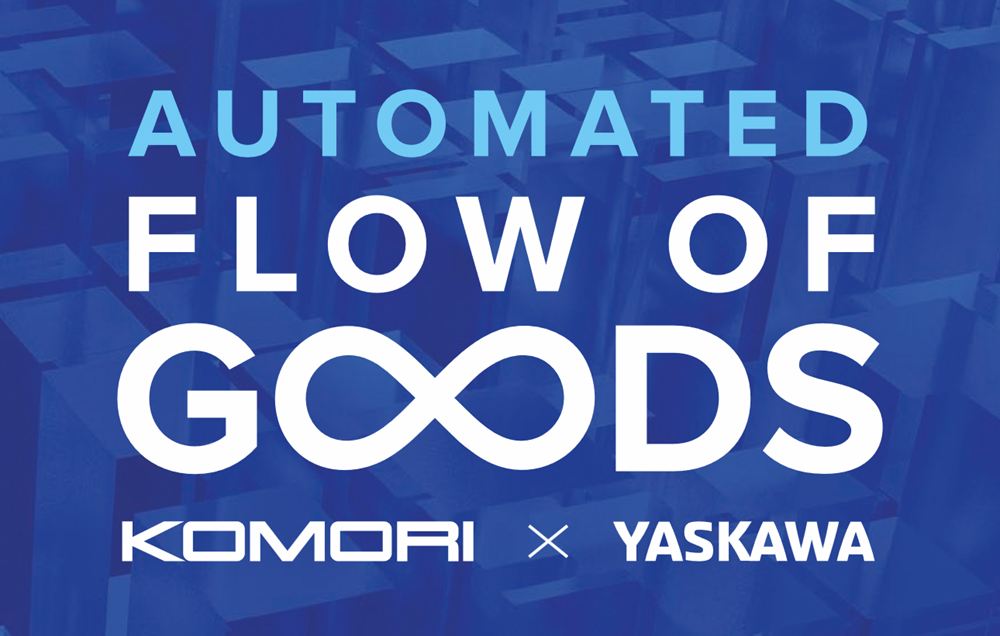 Automated Flow of Goods, Komori × Yaskawa